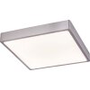 Globo VITOS Plafoniera LED Nichel opaco, 1-Luce