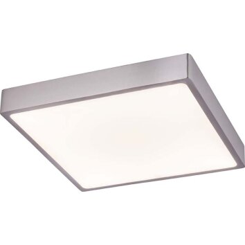 Globo VITOS Plafoniera LED Nichel opaco, 1-Luce