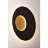 Holländer LUNA Applique LED Marrone, Oro, 1-Luce