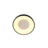 Steinhauer Ringlede Plafoniera Nero, 1-Luce
