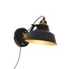 Steinhauer Nové Applique Nero, 1-Luce