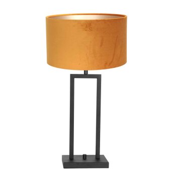 Steinhauer Stang Lampada da tavolo Nero, 1-Luce