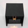 Steinhauer Muro Applique da esterno LED Nero, 2-Luci
