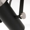 Steinhauer Acier Plafoniera Nero, 2-Luci