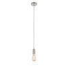 Globo Lampadario a sospensione Nichel opaco, 1-Luce