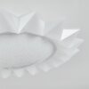 Solanet Plafoniera LED Bianco, 1-Luce, Telecomando, Cambia colore