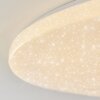 Sweet Plafoniera LED Bianco, 1-Luce, Telecomando