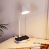 Grenoble Lampada da tavolo LED Bianco, 1-Luce