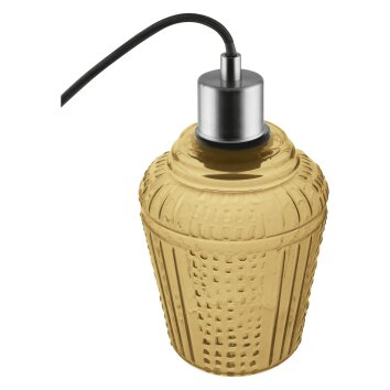 Ledvance 1906 Carved Lampadario a sospensione Nero, 1-Luce