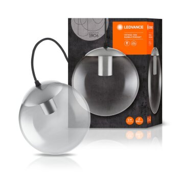 Ledvance 1906 Bubble Lampadario a sospensione Nero, 1-Luce
