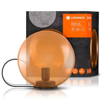 Ledvance 1906 Bubble Lampada da tavolo Nero, 1-Luce