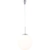 Globo BALLA Lampadario a sospensione Nichel opaco, 1-Luce