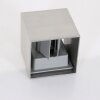 Steinhauer Muro Applique da esterno LED Acciaio inox, 2-Luci