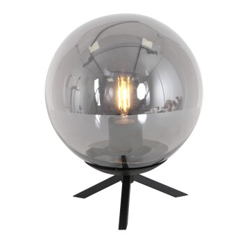 Steinhauer Bollique Lampade da tavolo Nero, 1-Luce