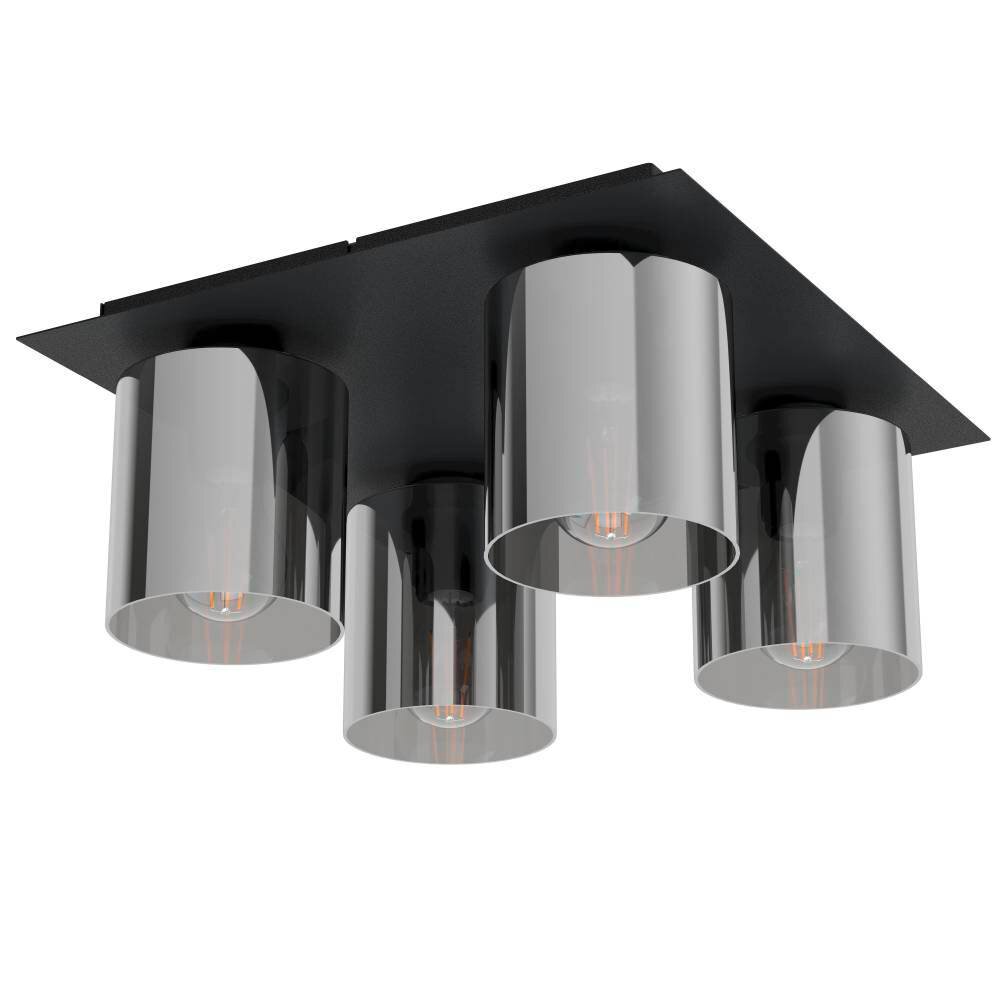 Eglo GOROSIBA Plafoniera Nero, 4-Luci main product photo