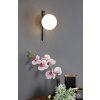 Luce Design PLUTO Applique Nero, 1-Luce