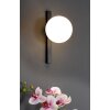 Luce Design PLUTO Applique Nero, 1-Luce