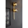Luce Design PLUTO Applique Oro, 2-Luci