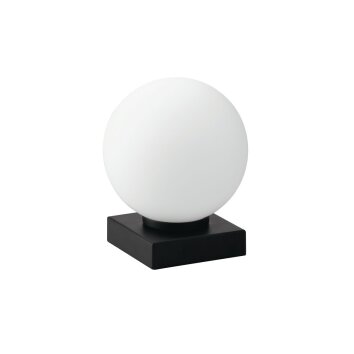 Luce Design PLUTO Lampada da tavolo Nero, 1-Luce