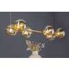 Luce Design PLUTO Lampada a Sospensione Oro, 6-Luci