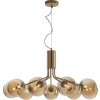 Luce Design NEPTUN Lampada a Sospensione Ottone, 9-Luci