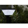 Lutec KARLO Lampioncino Segnapasso LED Nero, 1-Luce, Sensori di movimento, Cambia colore