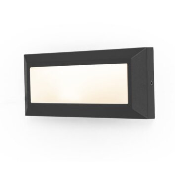 Lutec HELENA Applique da esterno LED Nero, 1-Luce