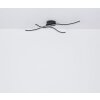Globo JULES Plafoniera LED Nero, 1-Luce