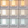 Yari Lampada da tavolo LED Grigio, Trasparente, chiaro, Bianco, 1-Luce, Telecomando, Cambia colore
