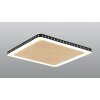 Luce Design Solaris Plafoniera LED Nero-Oro, Bianco, 1-Luce