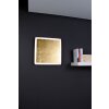 Luce Design Solaris Plafoniera LED Nero-Oro, Bianco, 1-Luce