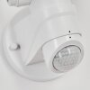Langra Applique da esterno LED Bianco, 2-Luci, Sensori di movimento