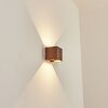 Tamarin Applique da esterno LED Antracite, Marrone, Aspetto del legno, 1-Luce