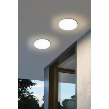Eglo RONCO Plafoniera da esterno LED Bianco, 1-Luce