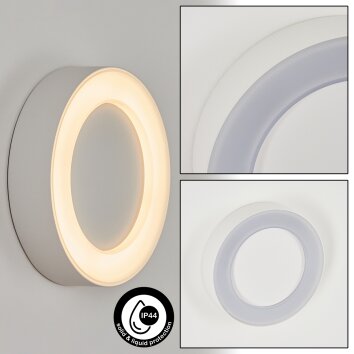 Paleroo Applique da esterno LED Bianco, 1-Luce