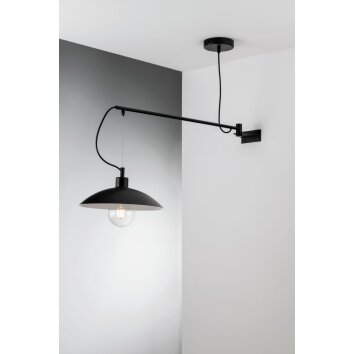 Luce-Design ELDORADO Applique Nero, 1-Luce