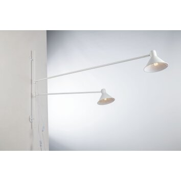 Luce-Design DUETTO Applique Bianco, 1-Luce