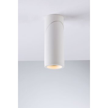 Luce-Design GENESIS-R6 Plafoniera Bianco, 1-Luce