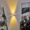 Sapri Applique Argento, 1-Luce