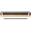 Brilliant Loneos Plafoniera LED Marrone, Nero, 1-Luce