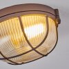 Chaquire Plafoniera Marrone, Ruggine, 1-Luce