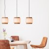 Brilliant Waterlilly Lampada a Sospensione Nero, 3-Luci