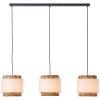 Brilliant Waterlilly Lampada a Sospensione Nero, 3-Luci