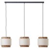 Brilliant Waterlilly Lampada a Sospensione Nero, 3-Luci