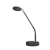 FHL easy Luna Lampada da tavolo LED Nero, 1-Luce