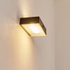 Seilhac lampade da parete solare LED Nero, 1-Luce, Sensori di movimento