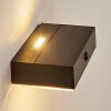 Seilhac lampade da parete solare LED Nero, 1-Luce, Sensori di movimento