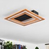 Charentay Plafoniera LED Nero, 1-Luce