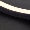 Brilliant Chaumont Lampada da tavolo LED Nero, 1-Luce