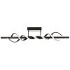 Brilliant Amalie Plafoniera LED Nero, 1-Luce